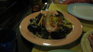 シーフードパスタが絶品です！