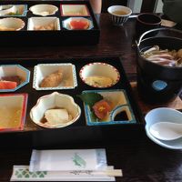 遊楽庵のそば懐石