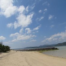 誰もいないビーチ・・・