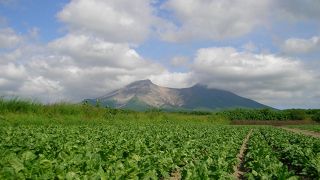 雄大な山容に感動