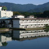加茂湖畔のホテル
