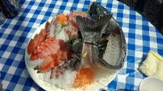 海の幸のバーベキュー