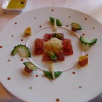 レストランDeep Blueでのディナーコース