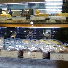 どれもおいしいパウンドケーキです。