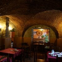 朝食付きレストラン内