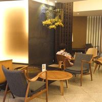 ロビー奥のＰＣがあるスペース