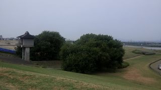 枚方大橋の下でバーベーキューもできる