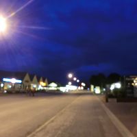 夜はこんな感じ。小さな懐中電とを持っていくとよいですよ☆