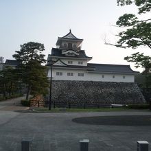 富山城　きれいです