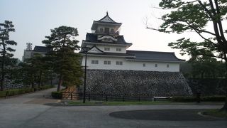 富山城　地元の方の憩いの場