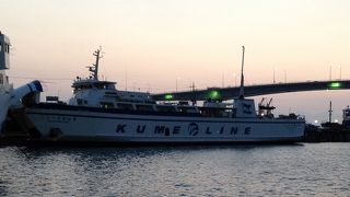 爽やかで立派なフェリー