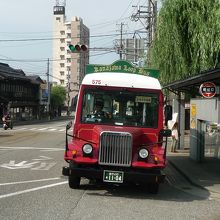 観光用のループバス