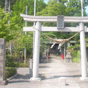 磐梯熱海温泉の中心にある神社