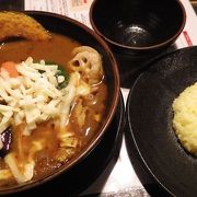 札幌ドーム前のスープカレー店