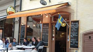 ガムラスタンにある小さなカフェ