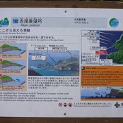 国賀海岸を陸から眺めるときにおすすめ