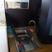 テレビ脇に意味不明な水道がありました。