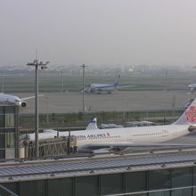 羽田空港のチャイナエアラインA330-300