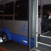 ホテル専用のシャトルバス