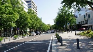 日本初の西洋式街路