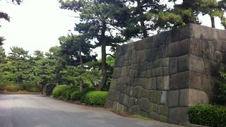 石垣が残っているだけです!!