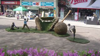 韓流野球、アツい応援で、すごく楽しいです。