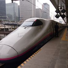 行きに利用した、たにがわ号