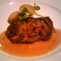 メインのサーロイン。焼き加減もお好みで指定できます！