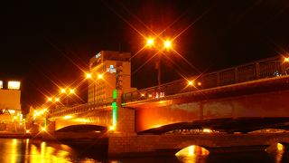 釧路川にかかる広い橋