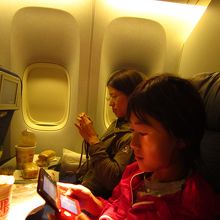 全席テレビもついています