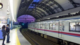 高架になりました