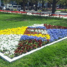 花壇もいいです