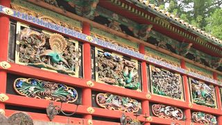 ここの彫刻もじっくり見たい場所です