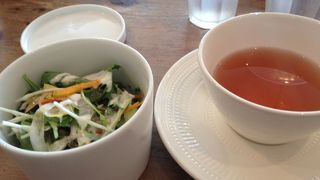 ゆっくりできます。