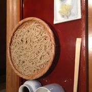 有名なお蕎麦屋