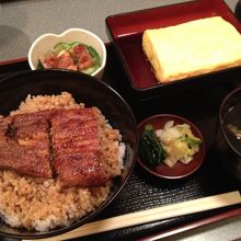 うな茂定食1600円