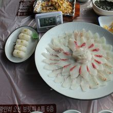 お刺身も何人前！？というようなボリューム