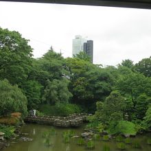 東郷記念館からの眺め（日本庭園）