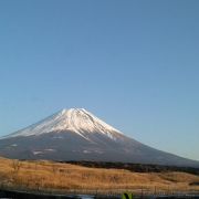 富士山がとても綺麗に見えました