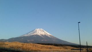 富士山がとても綺麗に見えました