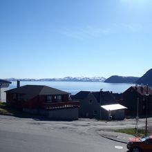 教会前からの眺め