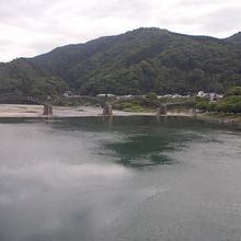 錦帯橋の遠景
