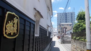 西条観光のメインロードとなります