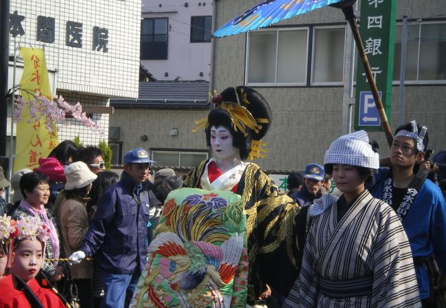 見応えのおいらん道中(*^_^*)