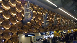 きれいな空港でした。