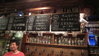 ビールの種類が多い～