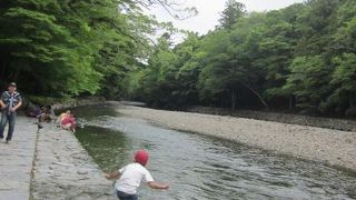 参拝前に寄ります