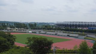 Jリーグの試合会場として使われています