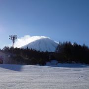 世界遺産のふもとで…