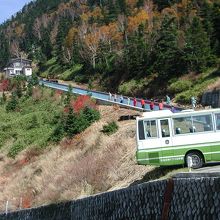 動く歩道の傾斜がついているバージョン。と思えばよい。